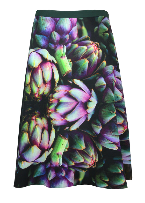 REVERSIBLE Skirt Heather/Artichoke